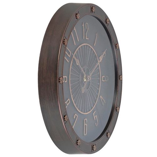 Relógio de Parede Decorativo 35cm em Plástico Imporiente