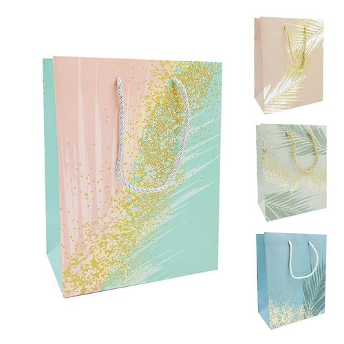 Sacola P/ Presente Colors 23x18cm em Papel Livon