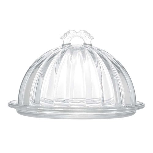 Queijeira C/ Tampa 20,5cm em Cristal Lyor