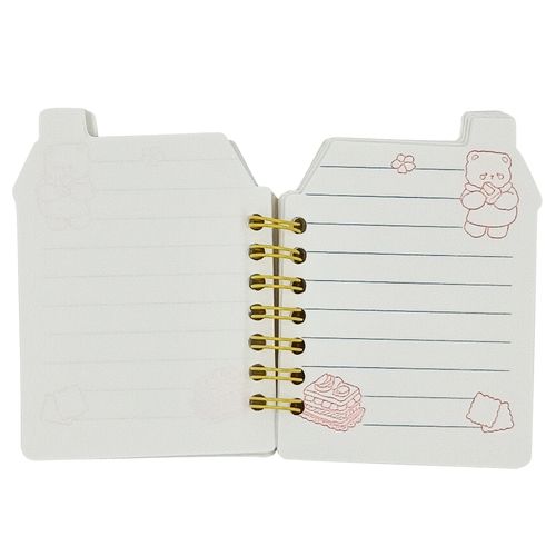 Bloco de Anotação Urso 60 Folhas 10cm Michael Judi