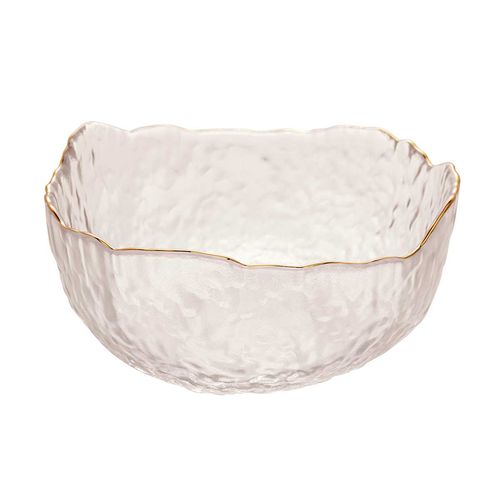 Bowl Martelado Taj 17x8cm em Cristal Wolff