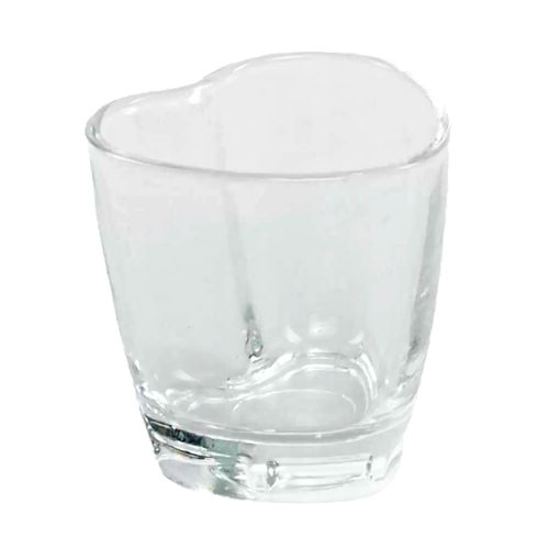 Jogo de Copos Shot Heart 6 Peças 50ml em Vidro Kehome
