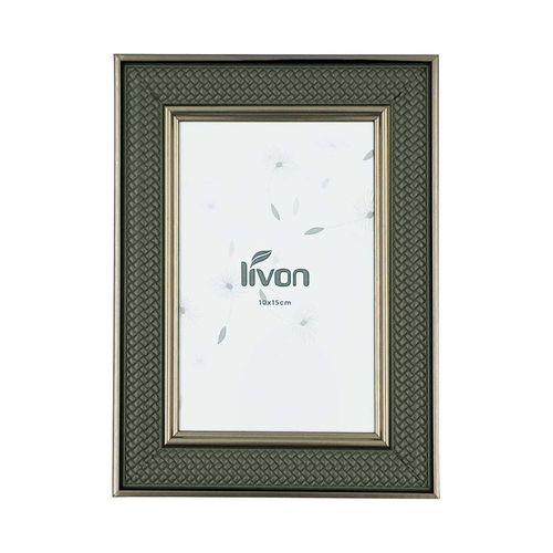 Porta Retrato Decorativo 10x15cm em Plástico Livon