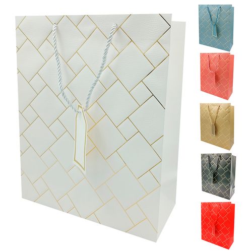 Sacola P/ Presente 31x42cm em Papel Amigold