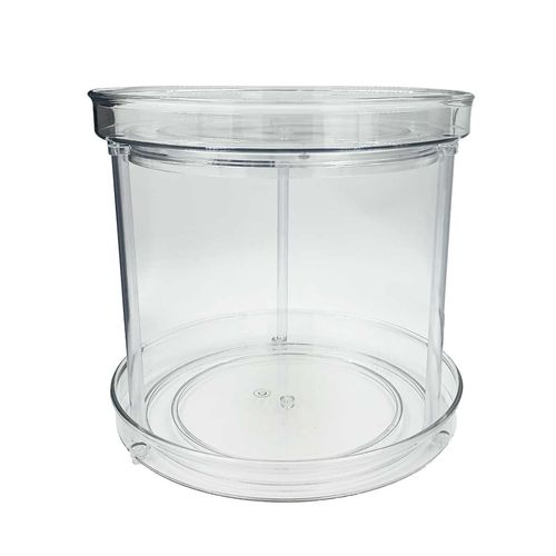 Organizador Giratório 2 Andares 23,4cm em Plástico Moment