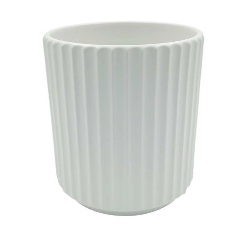 Vaso Itália Decorativo 12x13cm em Cerâmica Yins