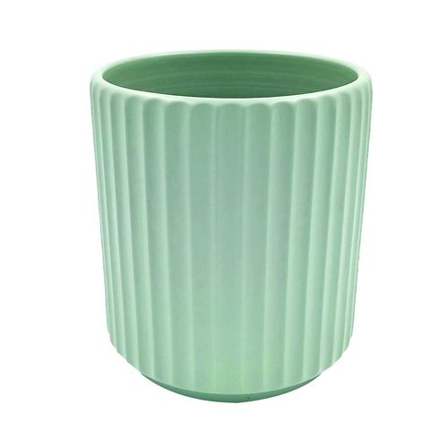 Vaso Itália Decorativo 12x13cm em Cerâmica Yins