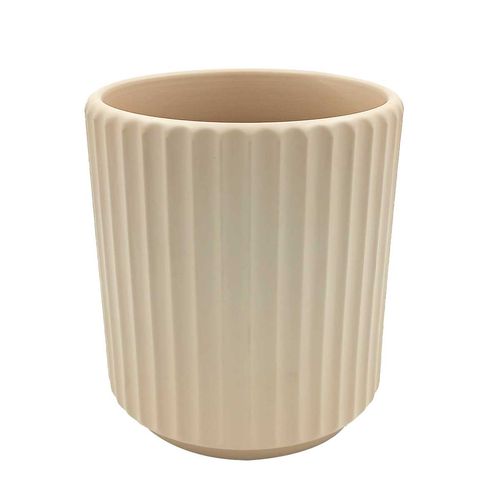 Vaso Itália Decorativo 12x13cm em Cerâmica Yins