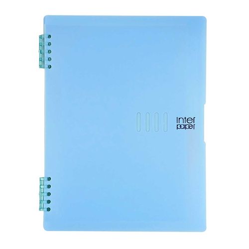 Caderno C/ Porta Documentos B5 em Plástico Interponte
