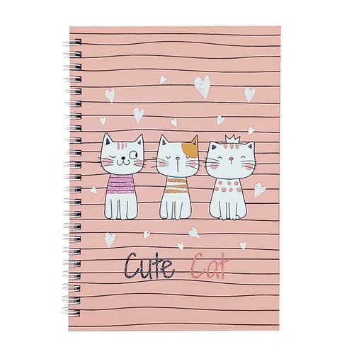 Bloco de Anotação Gatinhos 21x14,5cm em Papel Interponte