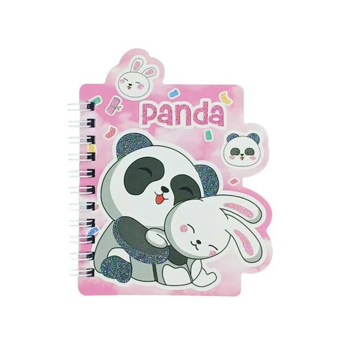 Bloco de Anotação Panda 12,5cm em Papel Interponte