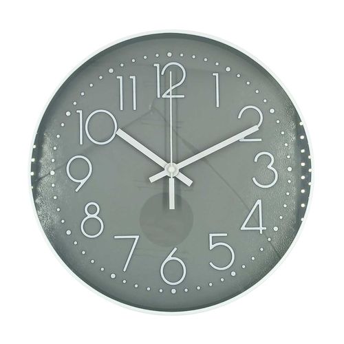 Relógio de Parede Decorativo 30cm em Plástico Imporiente