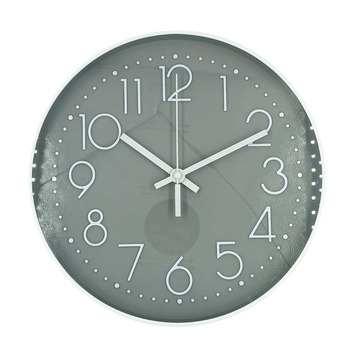 Relógio de Parede Decorativo 30cm em Plástico Imporiente