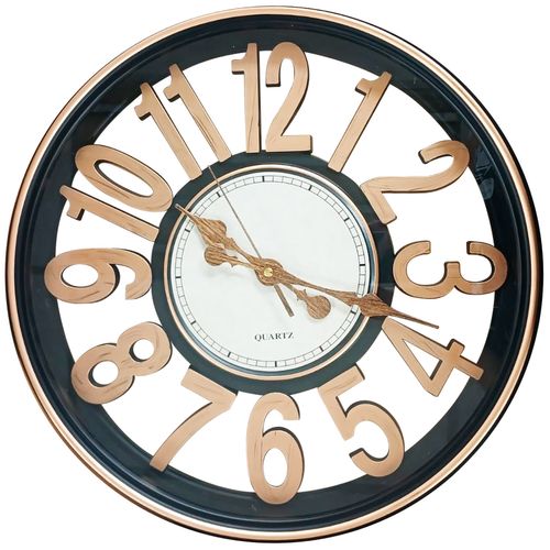 Relógio de Parede Decorativo 45cm em Plástico Livon