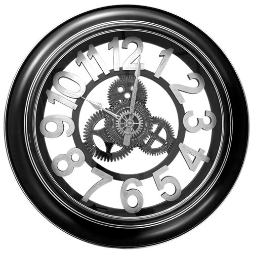 Relógio de Parede Decorativo 60cm em Plástico Livon