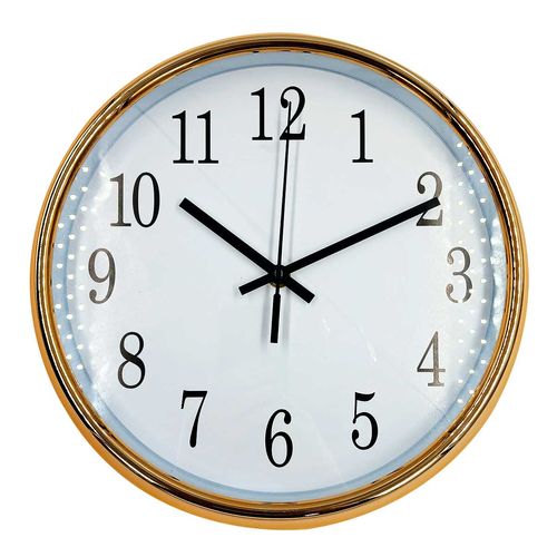 Relógio de Parede Decorativo 30cm em Plástico Livon