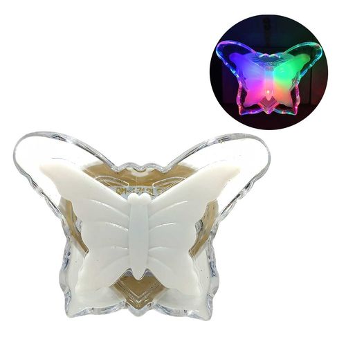 Luminária Borboleta Fluorescente Bivolt 5,5cm em Plástico Wellmix