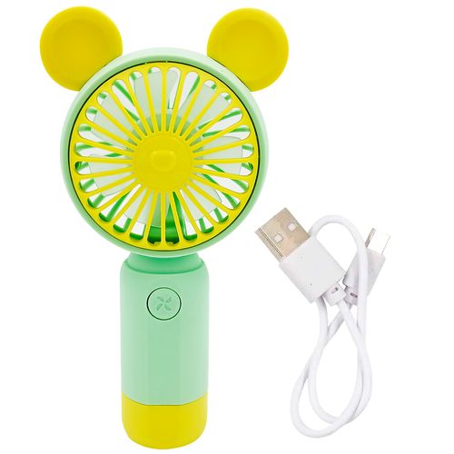 Mini Ventilador Portátil 17,5cm em Plástico Alfacell