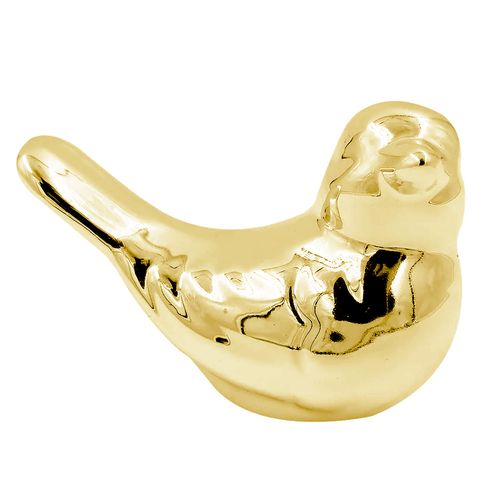 Pássaro Decorativo 8x5cm em Porcelana Youbai