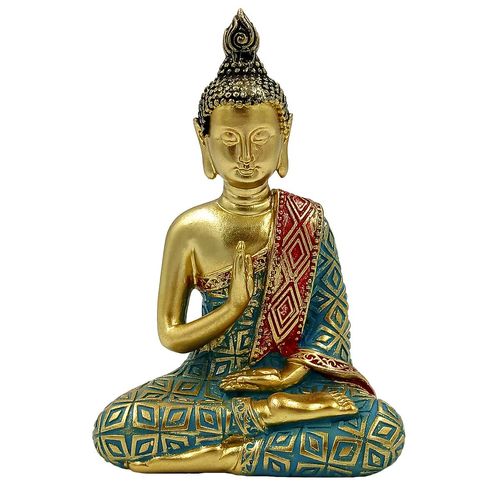 Buda Decorativo 11,5cm em Resina Youbai