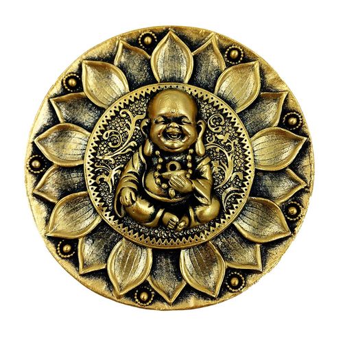 Porta Incenso Redondo 9cm em Resina Youbai