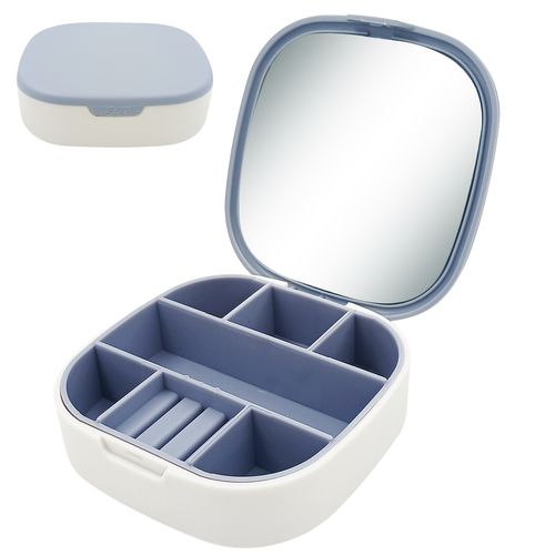 Porta Joias C/ Divisórias 10cm em Plástico Kehome