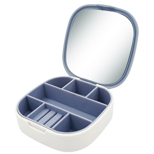 Porta Joias C/ Divisórias 10cm em Plástico Kehome