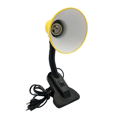 Luminária de Mesa C/ Pregador Bivolt em Plástico Imporiente
