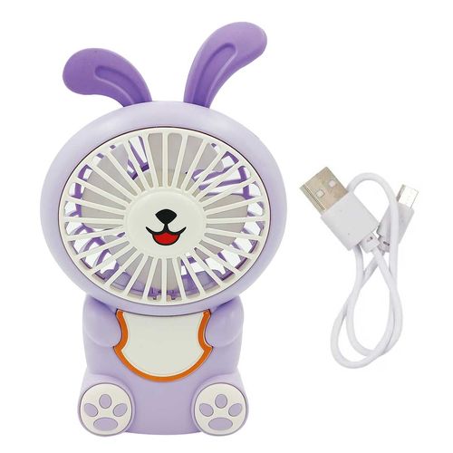 Mini Ventilador Coelho 14,5x8cm em Plástico Michael Judi