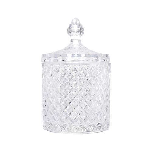 Potiche Litt Decorativo 11cm em Cristal Wolff