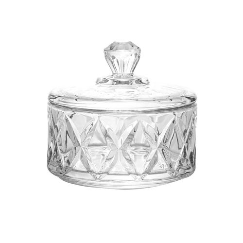 Potiche Deli Diamond 9,5cm em Cristal Lyor