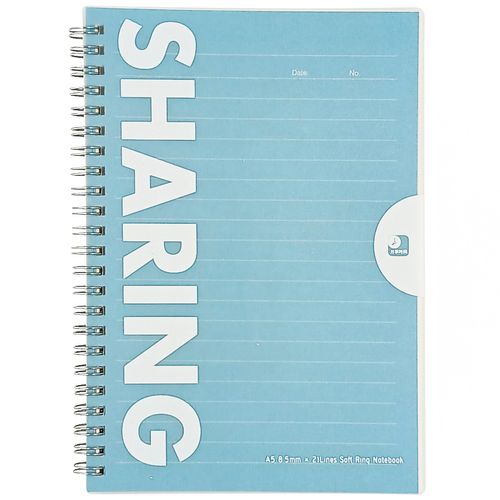 Caderno de Anotação Sharing 20,5x14,5cm em Papel Michael Judi