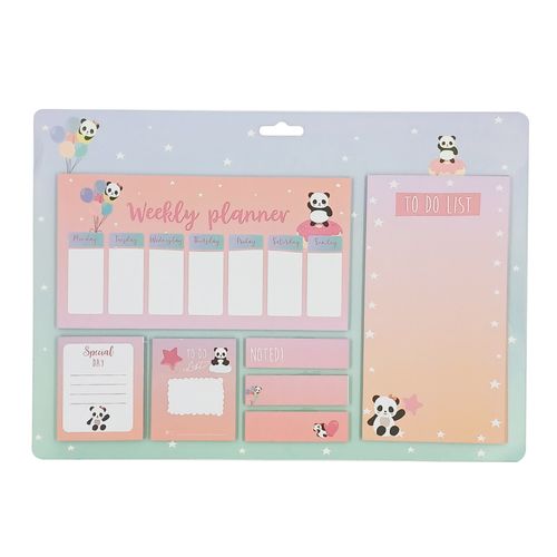 Planner C/ 7 Blocos 26,5x18,8cm em Papel Michael Judi