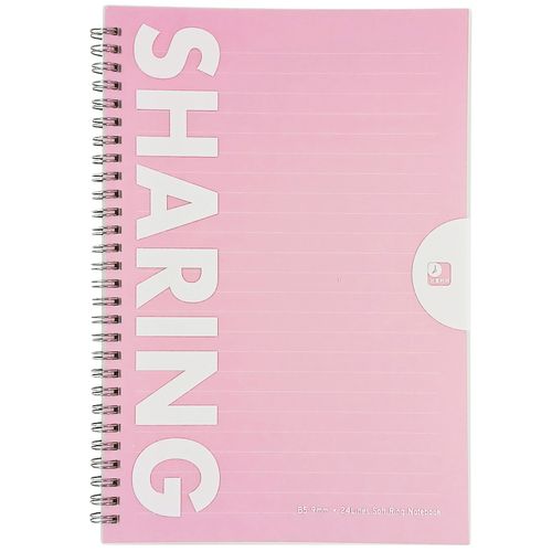 Caderno Sharing 25,2x17,2cm em Papel Michael Judi