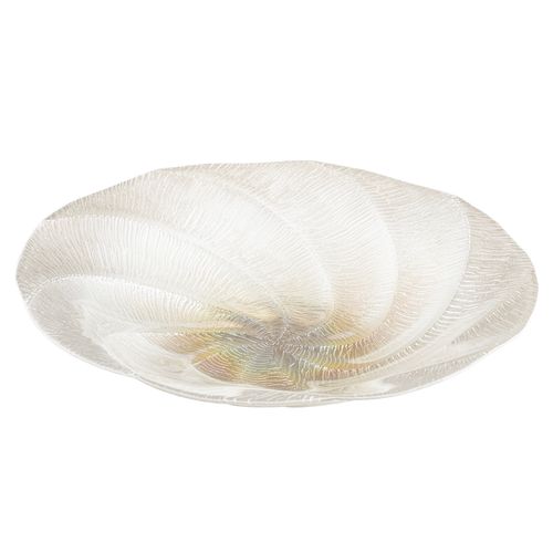 Centro de Mesa Mantra Decorativo 38,5cm em Vidro Wolff
