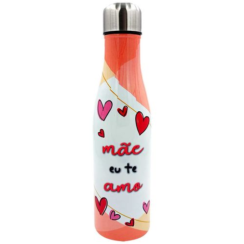 Garrafa Térmica Mãe 500ml em Aço Inox Casita