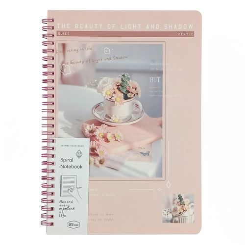 Caderno de Anotação Flores 25,2x17,2cm em Papel Michael Judi