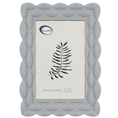 Porta Retrato Decorativo 10x15cm em Plástico Interponte