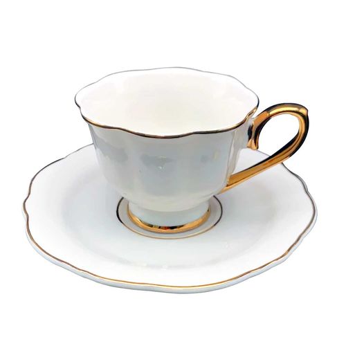 Jogo de Xícaras Mon Charmant 12 Peças 90ml em Porcelana Fullfit