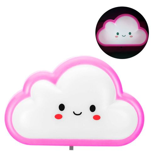 Mini Luminária Infantil Led 10,5x6cm em Plástico Interponte