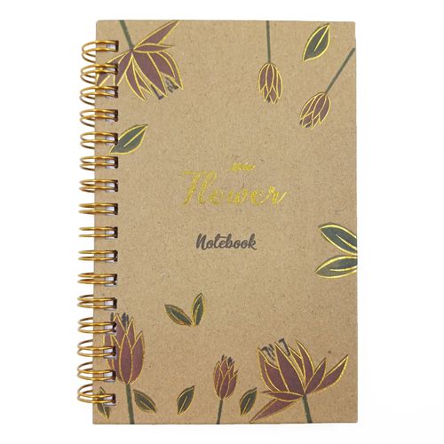 Bloco de Anotação Flower 80 Folhas 15,5x10,5cm em Papel Interponte