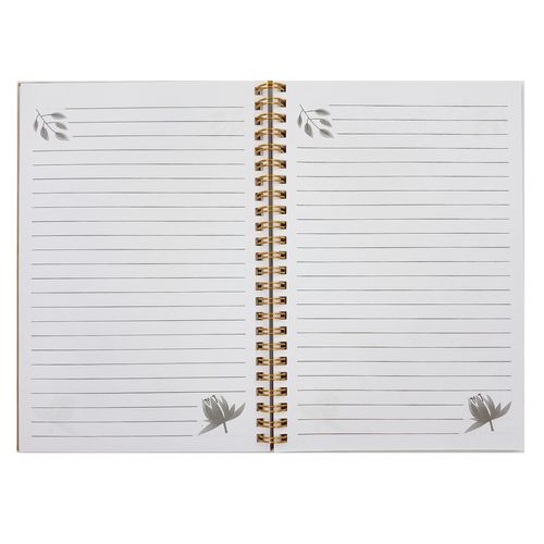 Bloco de Anotação Flower 80 Folhas 22x15,5cm em Papel Interponte