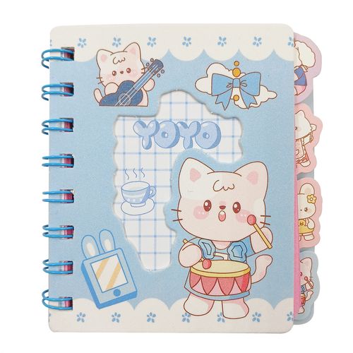 Bloco de Anotação Bichinhos 68 Folhas 12x10cm em Papel Interponte