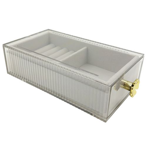 Porta Joias Decorativo 18x10cm em Plástico Interponte
