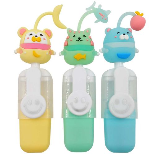 Jogo de Marca Texto Lovely 6 Peças em Plástico Interponte