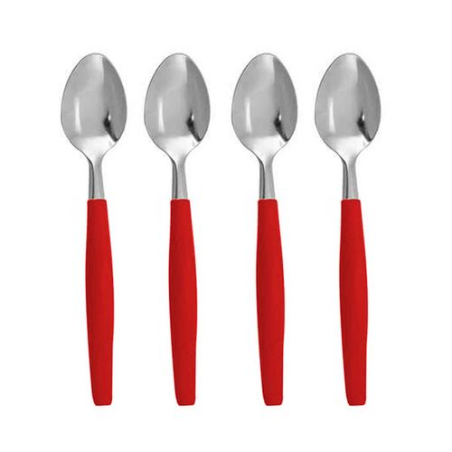 Jogo de Talheres Color 16 Peças em Aço Inox Livon