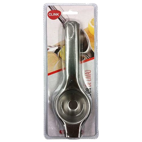 Espremedor de Limão 20x6,6cm em Aço Inox Clink