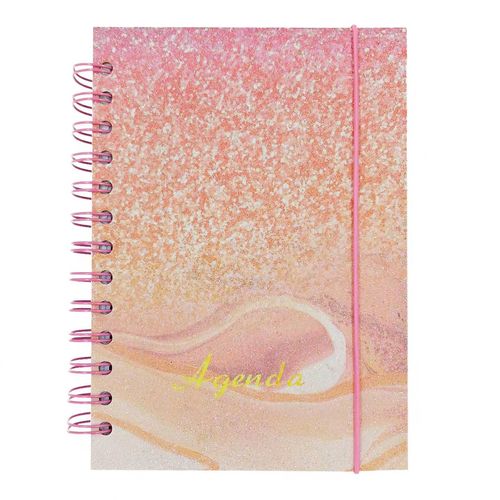 Agenda Permanente Glitter 19x13,5cm em Papel Interponte