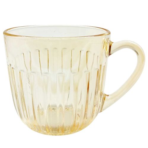 Jogo de Xícaras Athena 3 Peças 280ml em Vidro Wincy