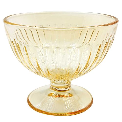 Jogo De Taças Athena P/ Sobremesa 3 Peças 260ml em Vidro Wincy